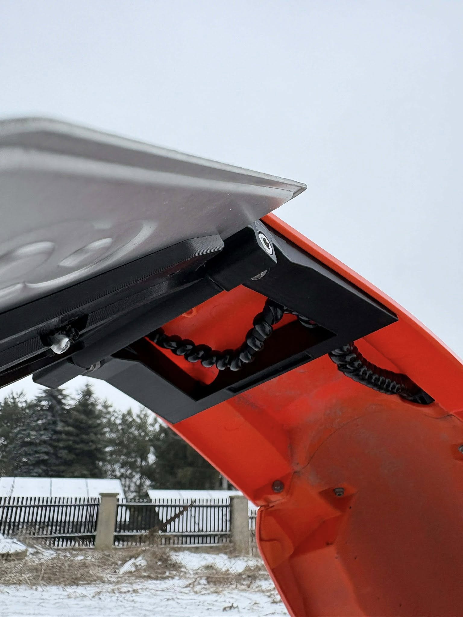 KTM EXC 24-26 CHOWANE MOCOWANIE TABLICY REJESTRACYJNEJ